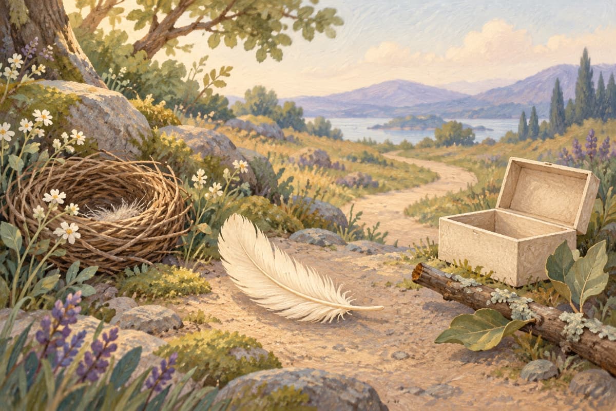 Illustration de l’article « Trouver une plume : quelles significations sans certitude magique ? »